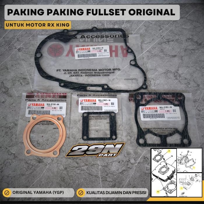 PAKING FULL SET RX KING RXS RX-KING ORIGINAL