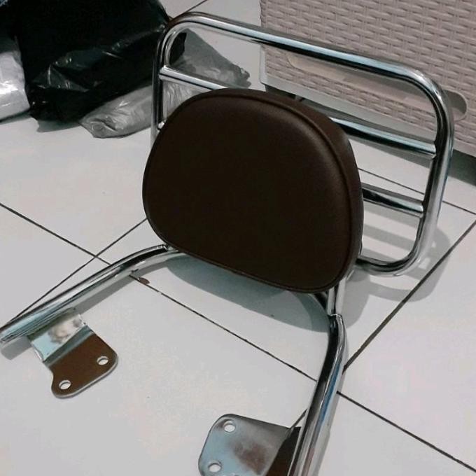 Promo Back Rack Yamaha Fazio Plus Bantalan Aksesoris Motor Yamaha Fazio COD