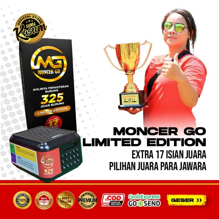 Speaker Moncer Go Isi 325 + 17 Isian Suara Pemasteran Burung