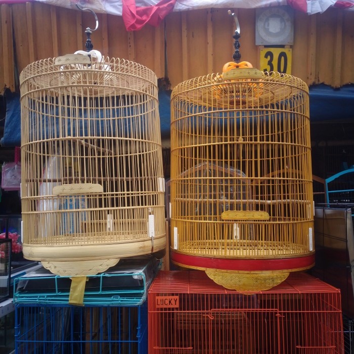 Sangkar / Kandang murai merk RAFFI JAYA NO 1 2 3 VERNIS