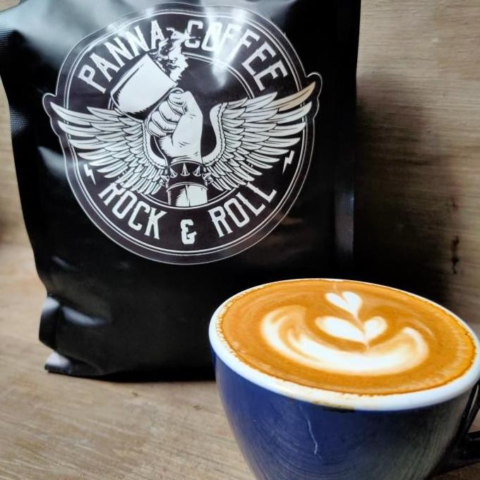 

Rock And Roll Blend Espresso Panna Coffee Arabika Robusta Blend Original Dan Terlaris