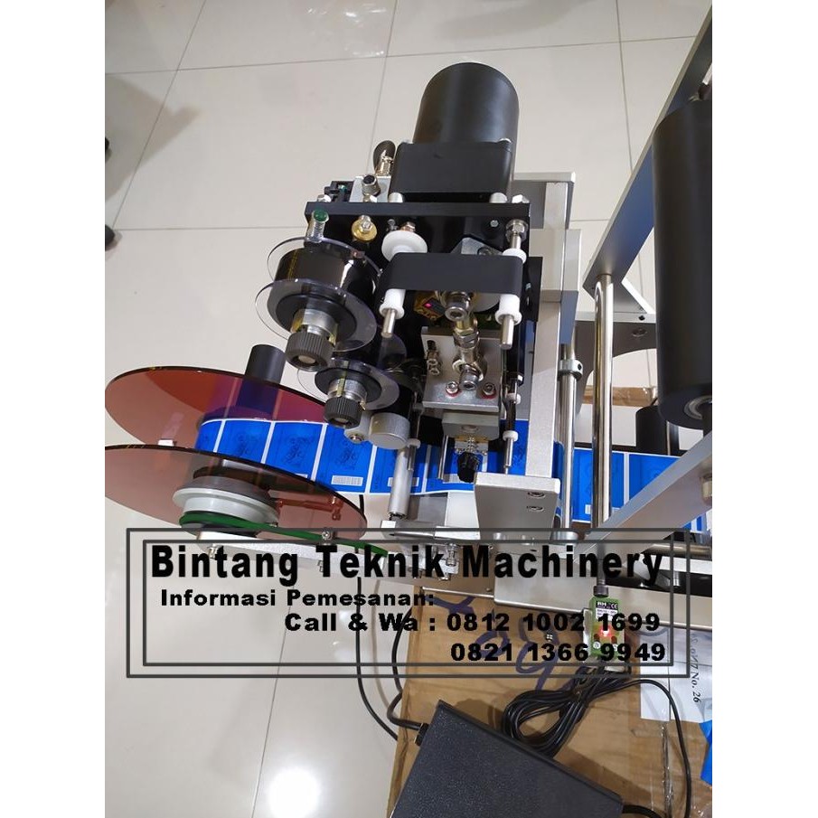 

Promo Mesin Labeling MT 50 Coding Expired mesin sticker botol semi auoto COD