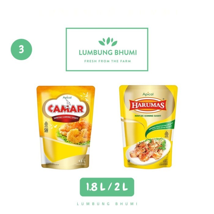 

Camar Minyak Goreng 2 L 1 Pcs - Lumbung Bhumi Best Seller