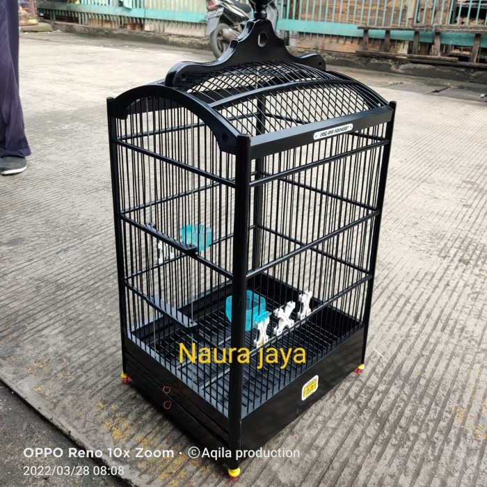 Sangkar Kotak ORIQ Hitam No 2