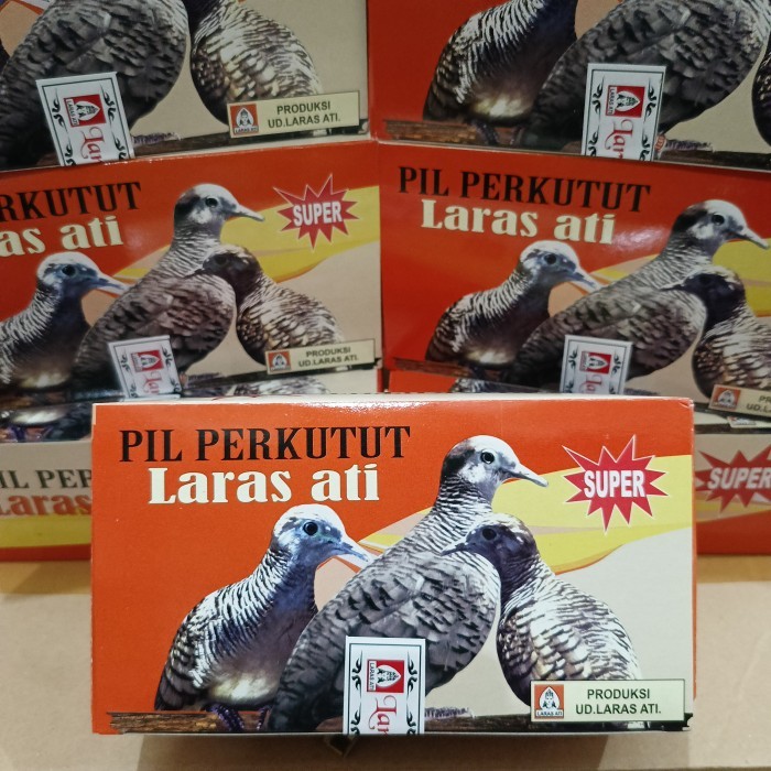 PIL LARASATI 1PACK PIL LARAS ATI PERKUTUT SEHAT GACOR MANGGUNG GACOR