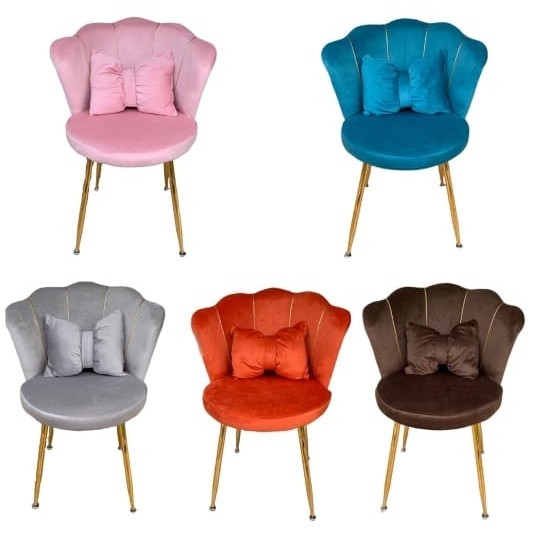 kursi minimalis kerang / kursi santai / kursi cafe