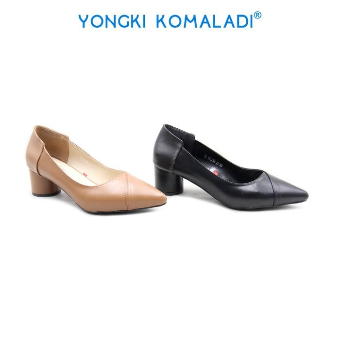 [ Original ] Yongki Komaladi Pantofel Ol-Ysl1104-22 Ladies Heels Hitam Shoes Wanita Merah