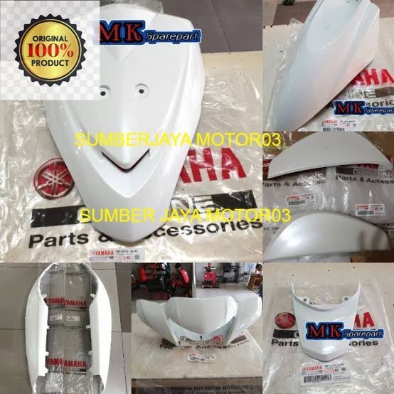 PROMO Cover body halus Yamaha Mio J original YGP - Hitam