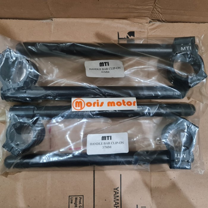 TERLARIS Stang jepit / Clip on merek MTI 37mm dan 41mm