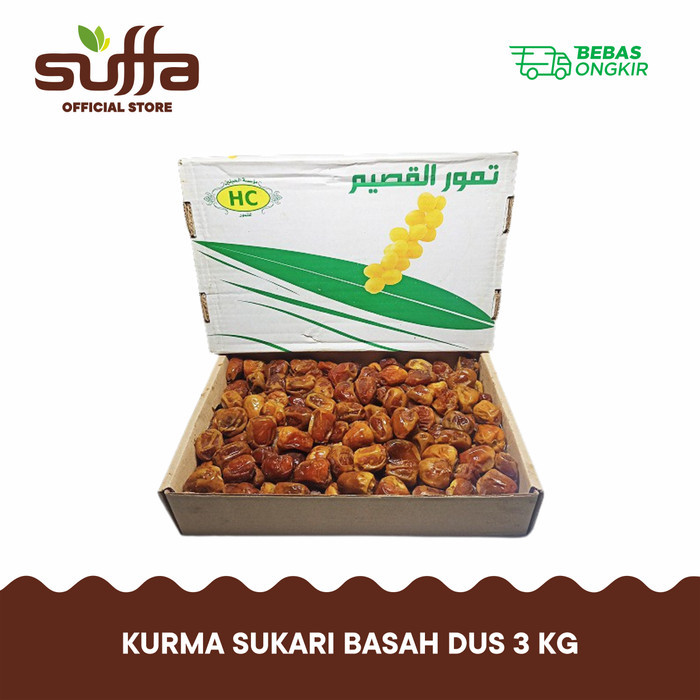 

Kurma Sukari Basah Dus 3 Kg Oleh Oleh Haji Umroh
