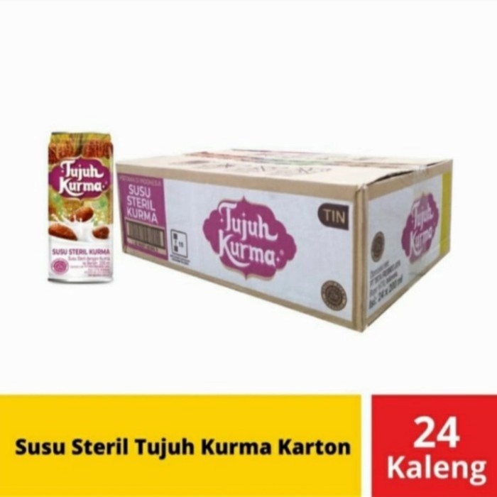 

Tujuh Kurma Susu Sapi Steril 200ml 1 dus isi 24 pcs