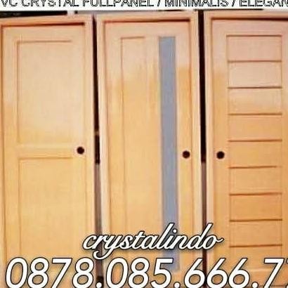 Pintu Kamar Mandi Pvc Crystal Tipe Elegan Betaaleollshop