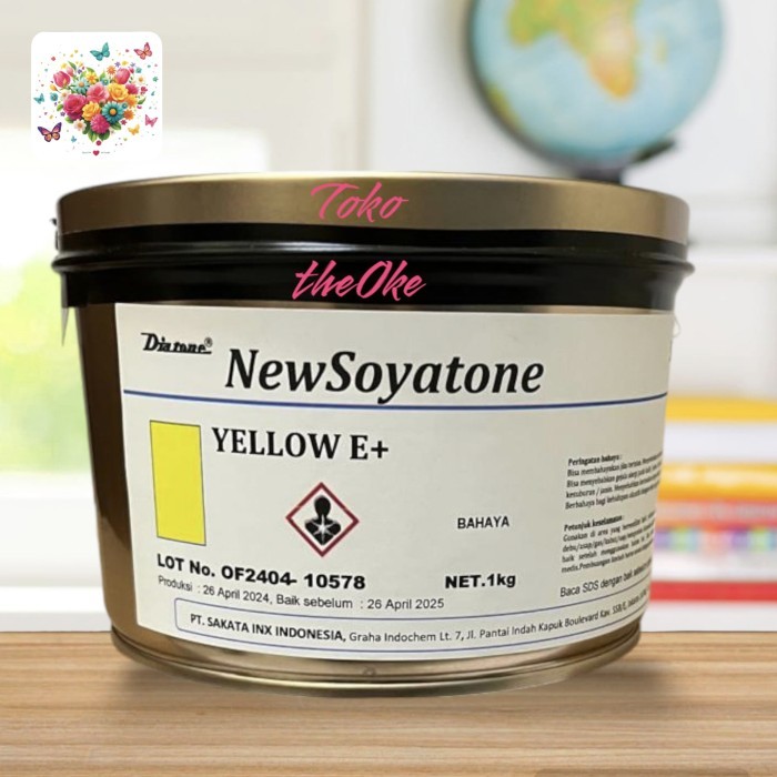 

Tinta cetak SAKATA INX - New Soyatone YELLOW E+
