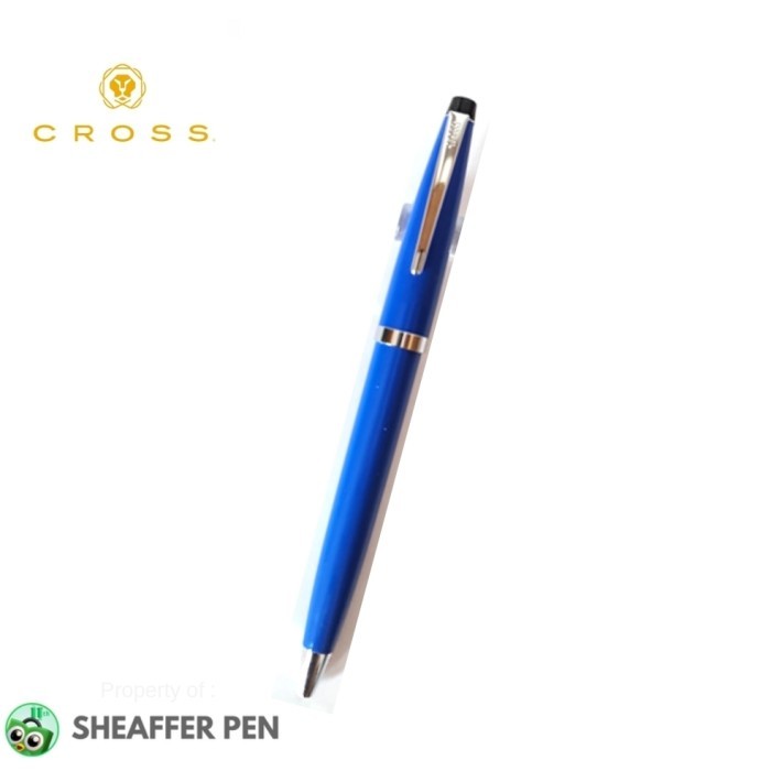 

Cross Pen Solo Classic Blue with Chrome Trim Ballpoint