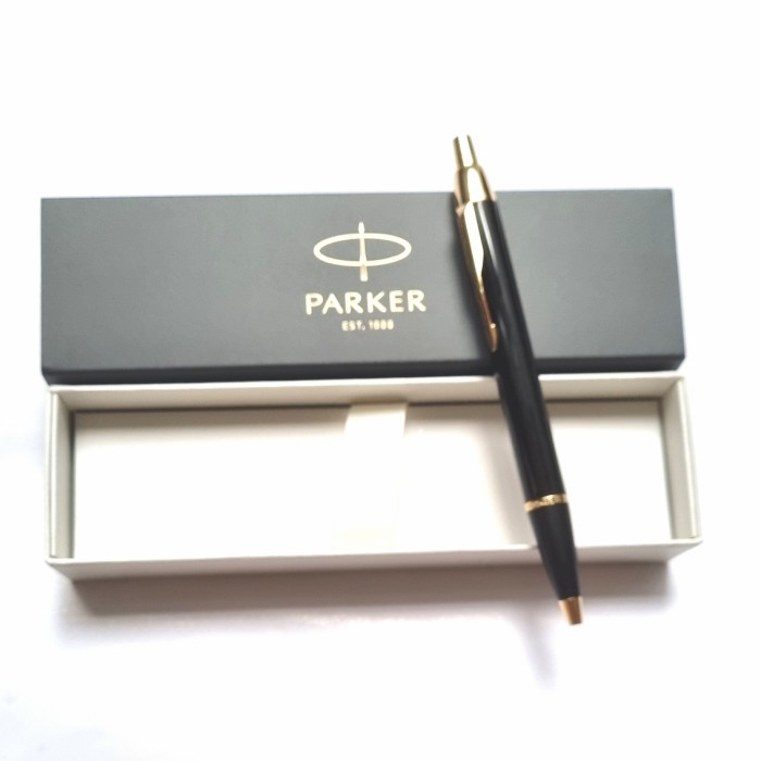 Pen Parker IM LAQ Black GT Bp