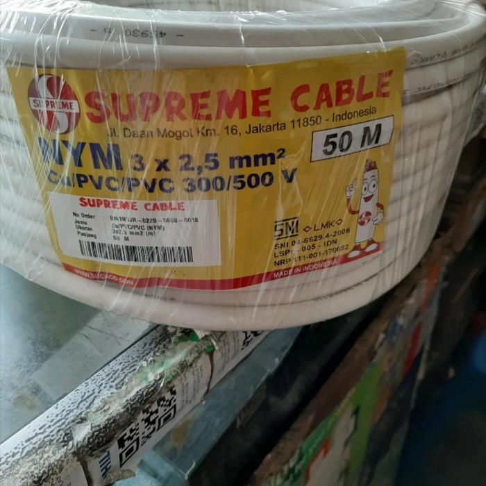 Kabel Nym Supreme 3X2.5 50M