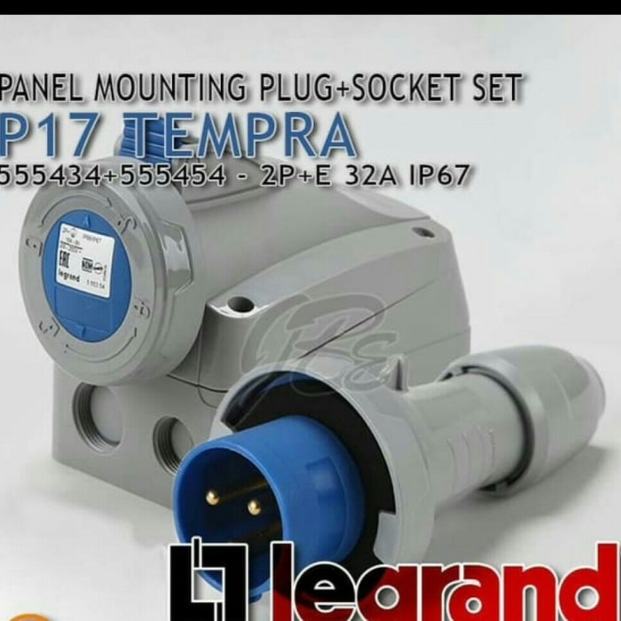 Legrand Set Surface Mounting 32A 2P+E Ip67