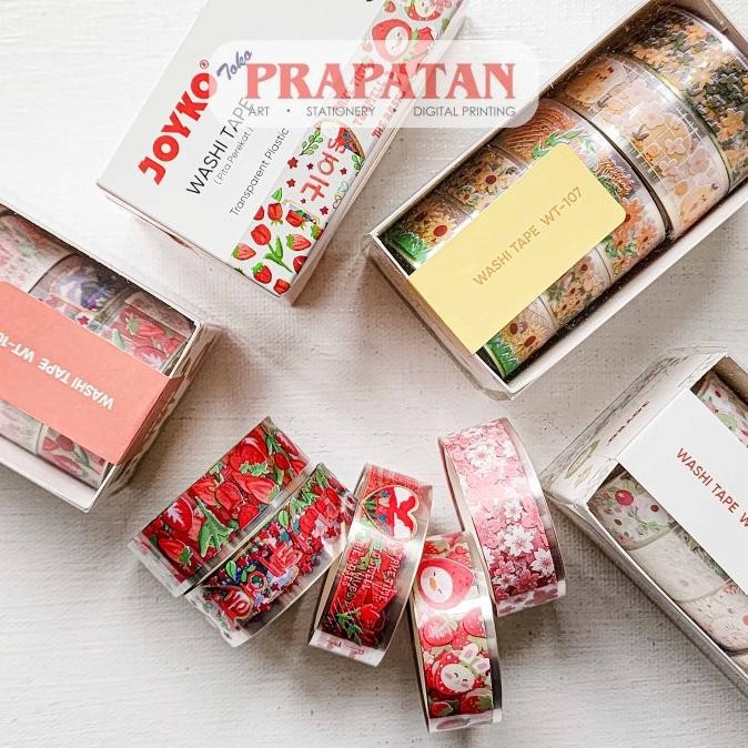 

Produk Terbaik] Joyko Washi Tape Set WT-107~109 | Pita Perekat