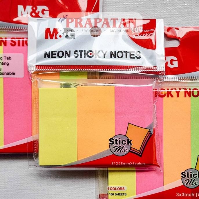 

@@@@] M&G Neon Sticky Note YS | Notes Memo Tempel