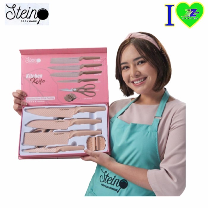 BIG SALE STEIN COOKWARE PISAU SET ORIGINAL KODE 935