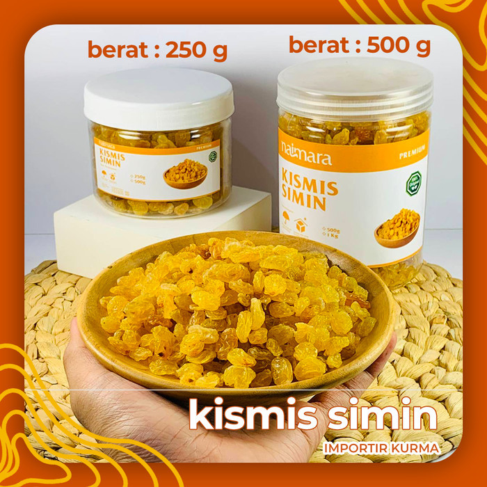 

~^~^~^] KISMIS GOLDEN 250 GR / KISMIS SIMIN MANIS / KISMIS ARAB KISMIS GOLDEN