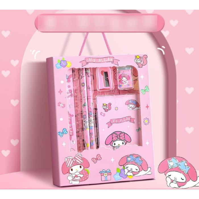 

HOT SALE! STUDY SET SANRIO 2018 SET ALAT TULIS SET PENSIL PULPEN KADO ANAK ULANG TAHUN PERALATAN