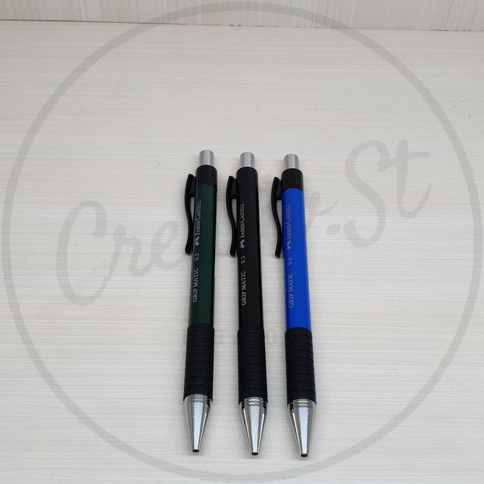 

TERBARU FABER CASTELL PENSIL MEKANIK GRIP MATIC 1318 KODE 859