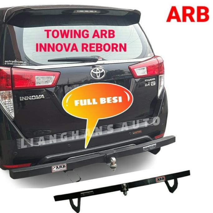 Towing Bar ARB Pengaman Bemper Belakang ARB Full Besi INNOVA REBORN