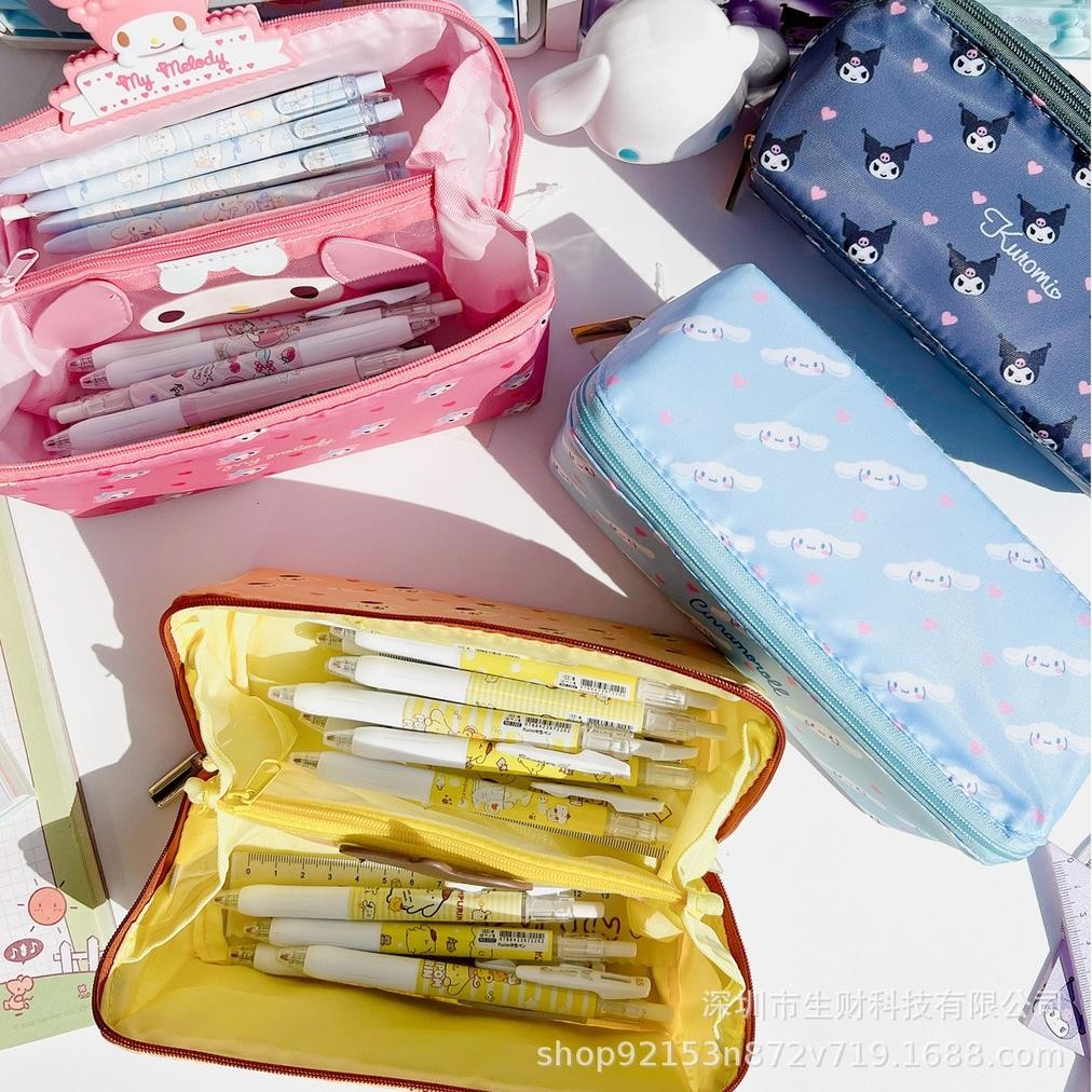 

SPECIAL NEW EDITION TEMPAT PENSIL SANRIO / 2023 KOTAK PENSIL SANRIO PERSEGI PANJANG TERBARU CINNAMOROL KUROMI gd-324