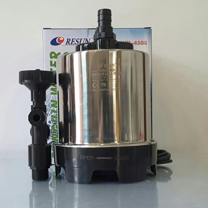 RESUN PENGUIN 4500 Submersible Pump / Pompa Celup Kolam Stainless
