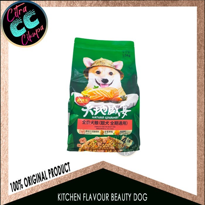 KITCHEN FLAVOR SALMON BEAUTY Dog All Life Stages 1.5KgKITCHEN FLAVOR S