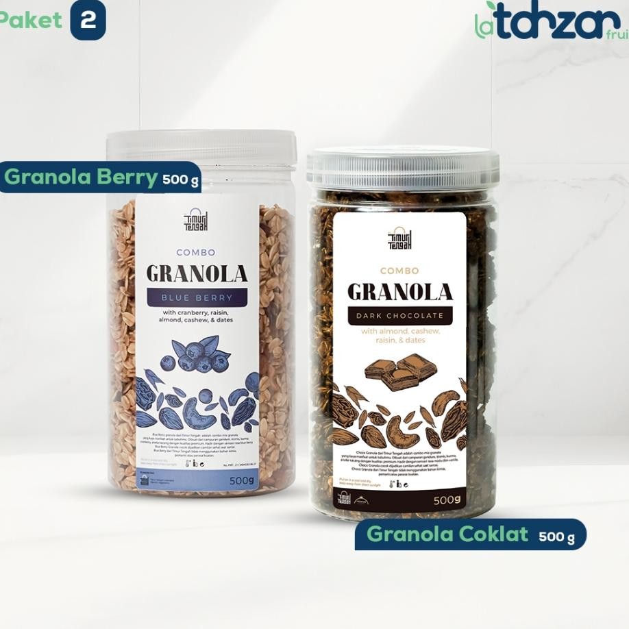 

Paet Hemat 2 Tople Granola Timur Tengah Gr Celan Ehat Healthy Food