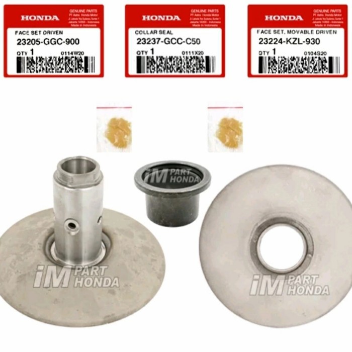 Face Set Movable Driven Pully Puly Belakang Beat Scoopy Spacy Vario