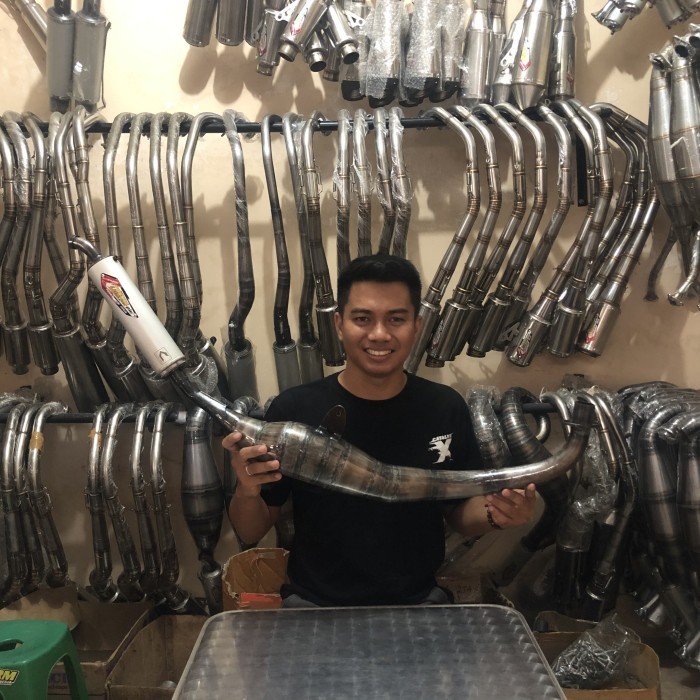 Knalpot Creampie F1Zr Underbone Scorpio