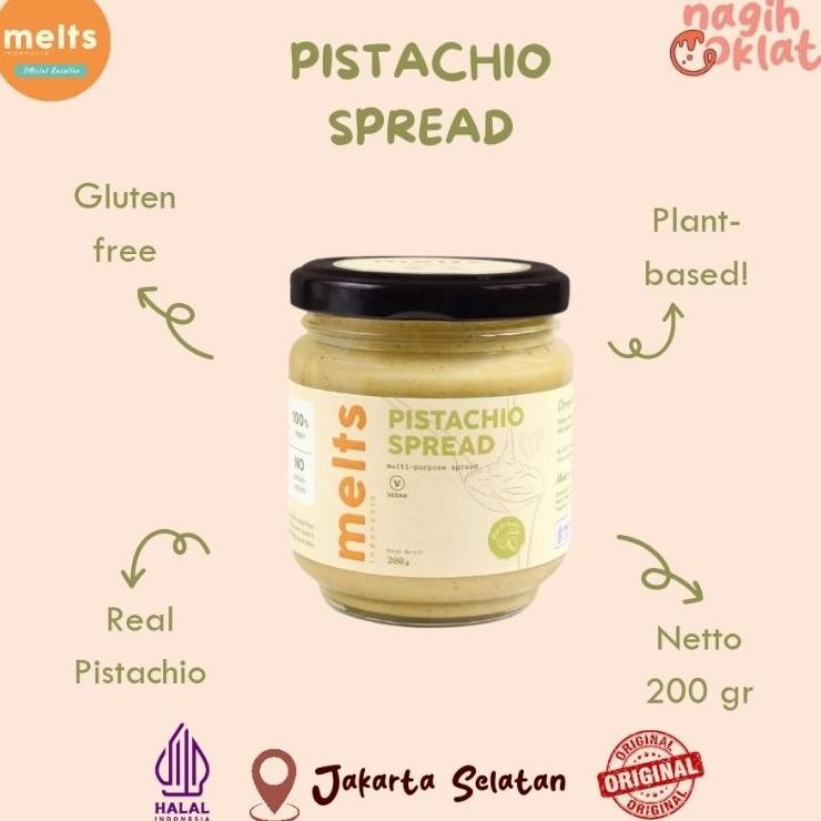 

Melt Pitachio Pread Mohon Baca Deripi Produ Elai Acang Untu Roti Bahan Topg Ue Baing Patry Gluten Free Plant Baed Vegan Nagihcolat
