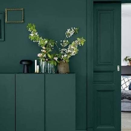 Cat Tembok Interior Jotun Cover/Majestic-Classic Green/6243 Original