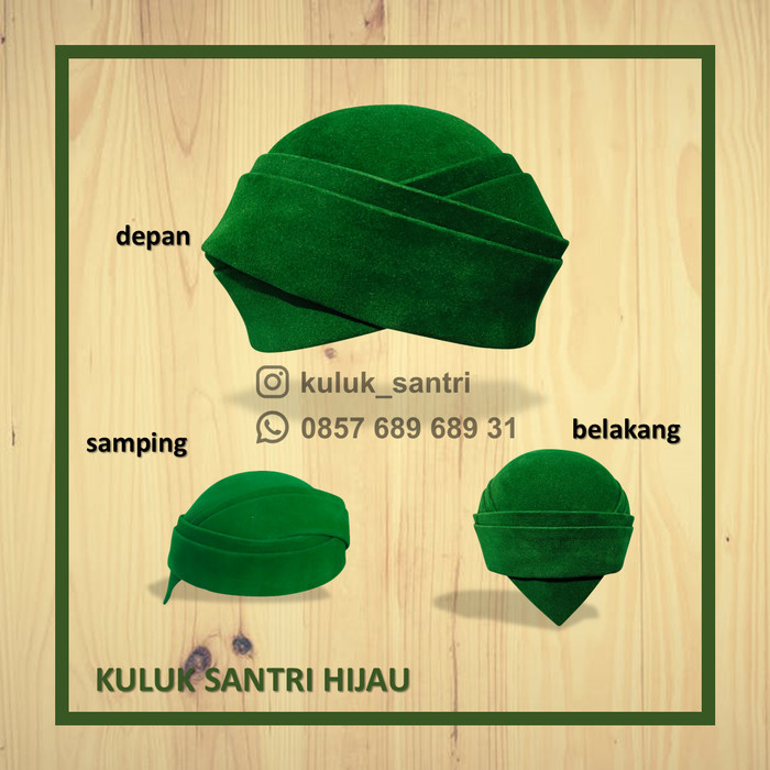 LIMITED EDITION PECI KOPIAH SONGKOK SORBAN KULUK SANTRI KODE 850