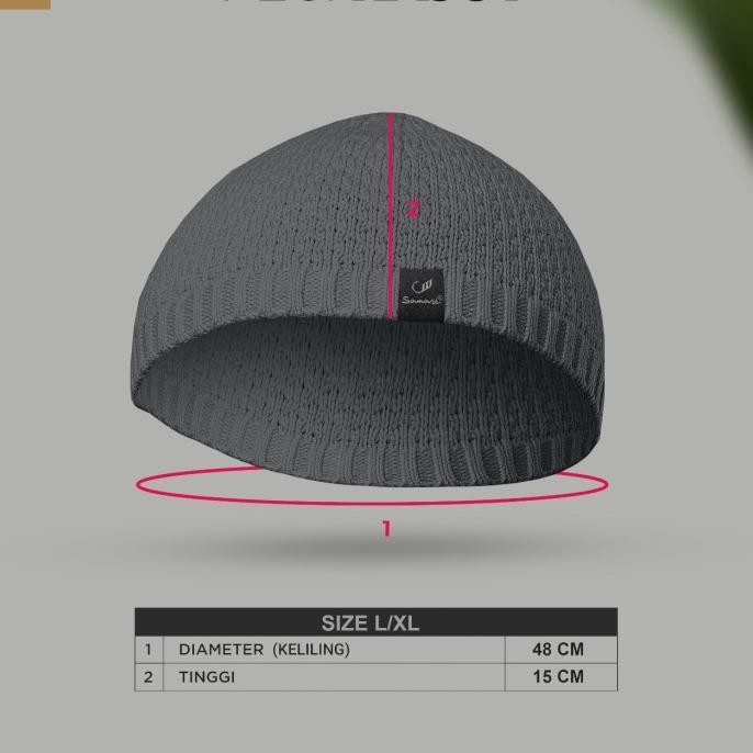 Samase | Peci Rajut Polos New