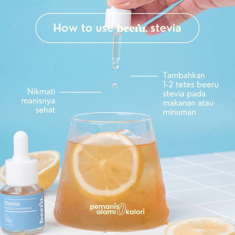 

Beeru Tevia 15Ml Natural Weetener Bpom Gula Pemani Ala Tevia Tete Cair Dari Daun Tefia Gula Tevia