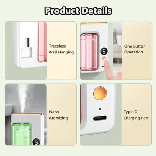 Best Seller Pengharum Ruangan Otomatis Pengharum Ruangan Toilet Aromaterapi Pengharum Ruangan Rumah