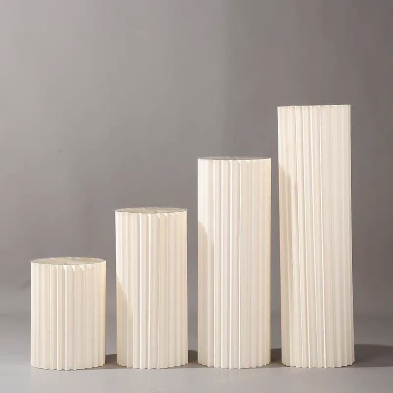 Big Sale  Pernikahan Lipat Kolom Romawi Kolom Meja Makanan Penutup Panduan Jalan Perjamuan