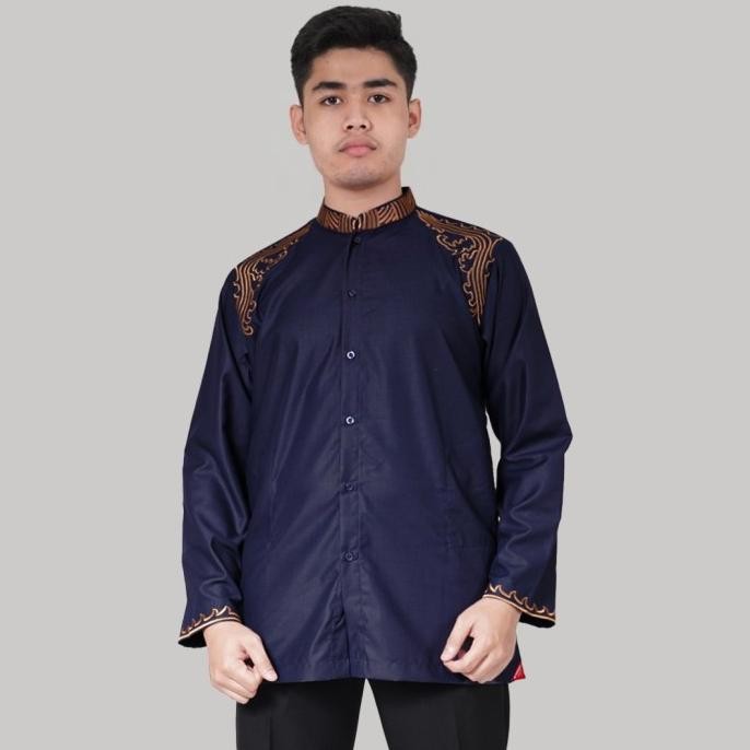 Baju koko preview by itang yunasz / koko preview lengan panjang New