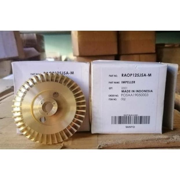 *****] SPARE PART POMPA AIR SANYO IMPELLER PWH 137C DAN PH 137AC
