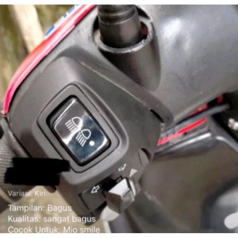 ORIGINAL SAKLAR KANAN KIRI SET AEROX 155 PLUS TOMBOL HAZARD / SAKLAR AEROX TOMBOL LAMPU 3 TITIK PNP 