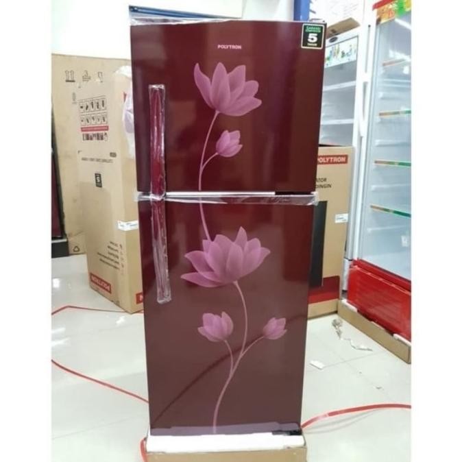 Ready stock] Lemari Es / Kulkas Polytron 2 pintu PRB-218 / PRB218