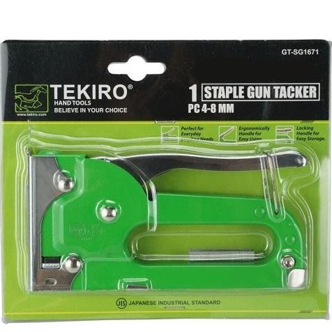 

Promo TEKIRO TEMBAKAN STAPLES STANDAR 4 - 8 MM STAPLER MANUAL DIY PASANG KULIT KAIN KERTAS COD