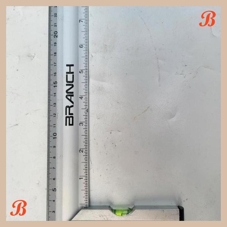 

| JRT | PENGGARIS SIKU TUKANG WATERPAS BRANCH 8" 10" 12" ALUMUNIUM 20 25 30 CM