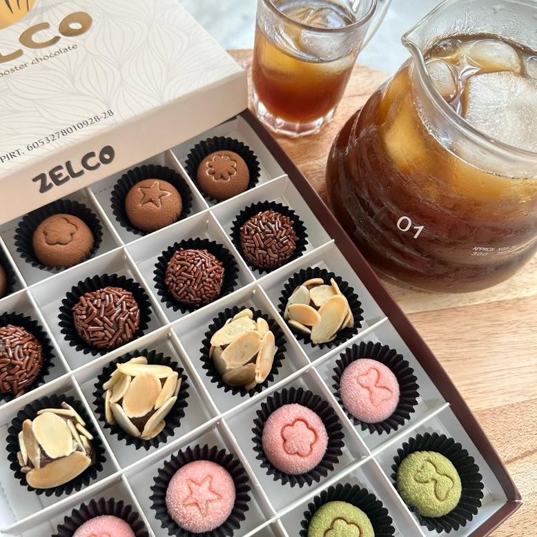 

wdr-75 Zelco - Chocolate Coklat Ball Mix Strawberry Matcha Original