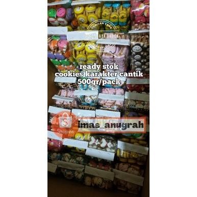 

uj-53 COOKIES KARAKTER 500GR/ KUKIS KARAKTER/ KUE LEBARAN / COOKIES MURAH Murah