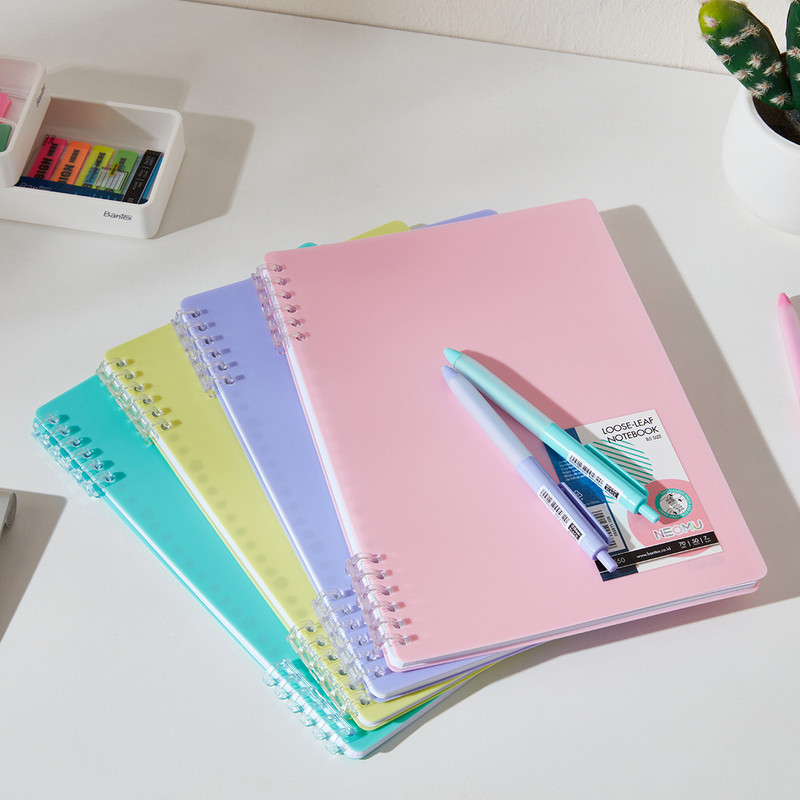 

[Pelangi Stationery] BANTEX Loose-Leaf Notebook Adjustable Clip Cover Plastik Ukuran B5 LLB550